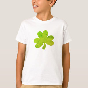 Shamrock Irish Painting Silhouette Kids T-Shirt