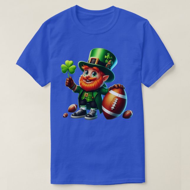 Shamrock Irish St Patricks Day T-Shirt (Design Front)