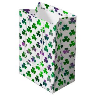 Shamrock Jewel Tone Green - Classic Medium Gift Bag