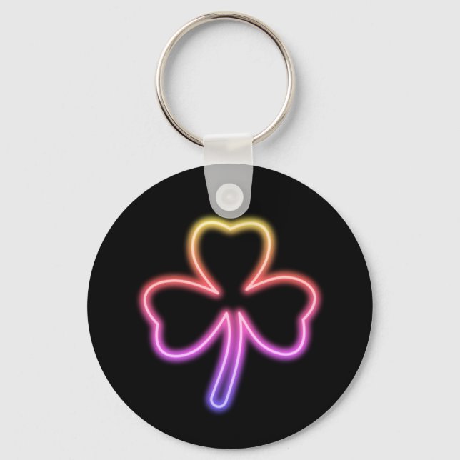 Shamrock Key Ring (Front)