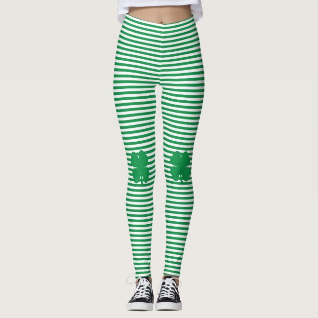 Shamrock Knee Leggings (Front)
