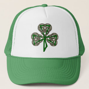 Shamrock Knot Cross Cap