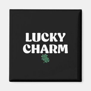 Shamrock Leprechaun Lucky Charm St. Patrick's Day Magnet