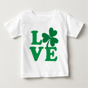 Shamrock LOVE Baby T-Shirt