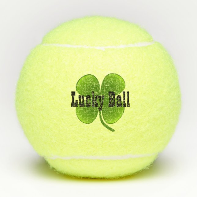 Shamrock Lucky Tennis Balls (Front)