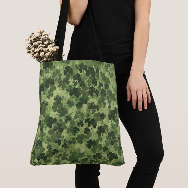 Shamrock Meadow 1 Tote Bag (Close Up)