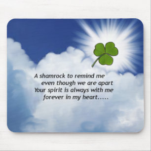 Shamrock Memorial Mouse Mat