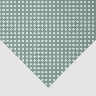 Shamrock Micro Dot (Light Green On Green) Tissue Paper