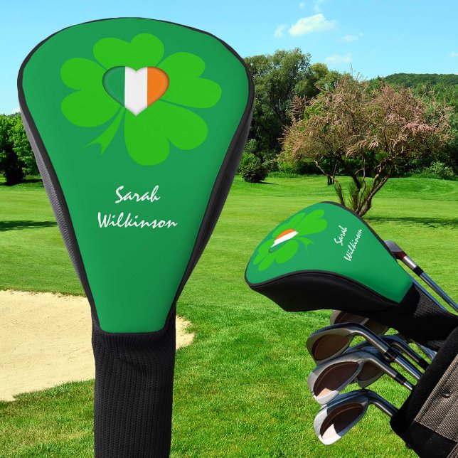 Shamrock Monogrammed, Irish flag golf  Covers club (Creator Uploaded)