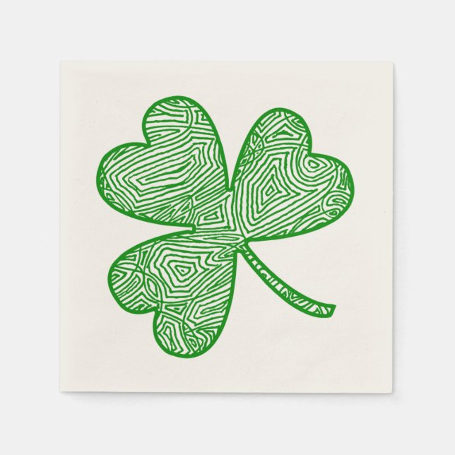 Shamrock Napkin (Front)