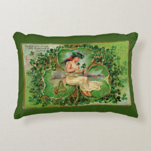 Shamrock Of Ireland Accent Pillow