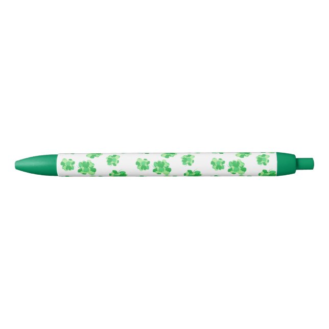 Shamrock of Shamrocks Green White Pens (Front)