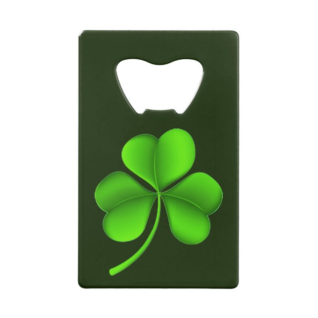 Shamrock On Dark Green bocnt (Front)