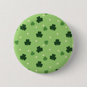 Shamrock Pattern Button