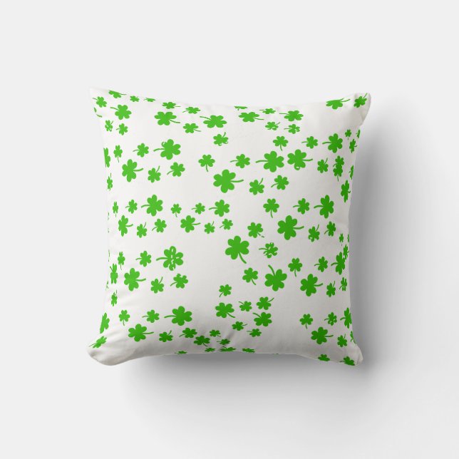 Shamrock Pattern Cushion (Front)