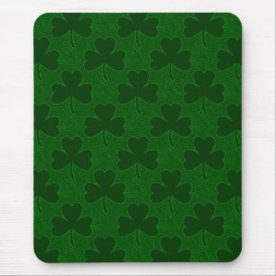 Shamrock Pattern Mouse Mat