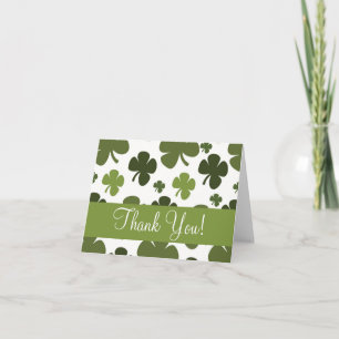 Shamrock Pattern Thank You