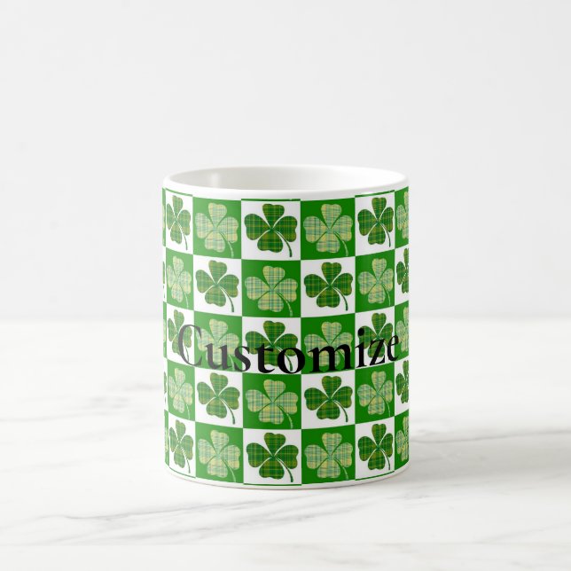 Shamrock Pattern  Thunder_Cove Coffee Mug (Center)
