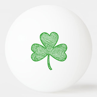 Shamrock Ping Pong Ball