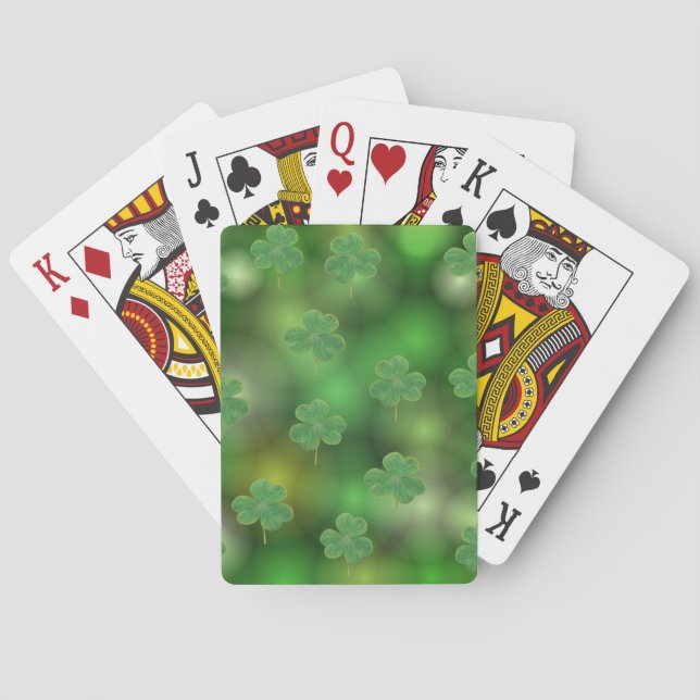 Shamrock Playing Cards (Back)