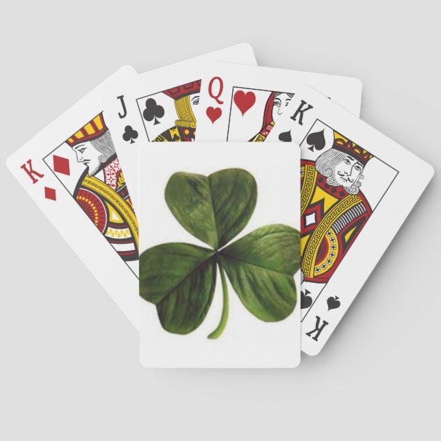 Shamrock Playing Cards (Back)
