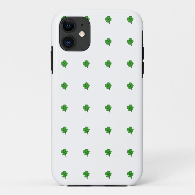 Shamrock Polka Dot Case-Mate iPhone Case (Back)