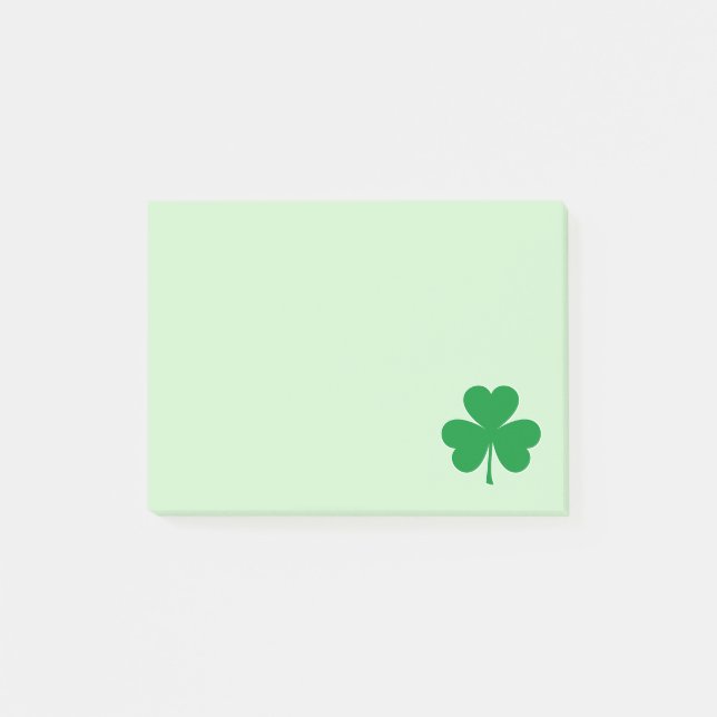 Shamrock Post-it Notes (Front)