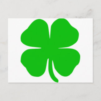 shamrock postcard
