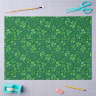 Shamrock Rain Tissue Paper