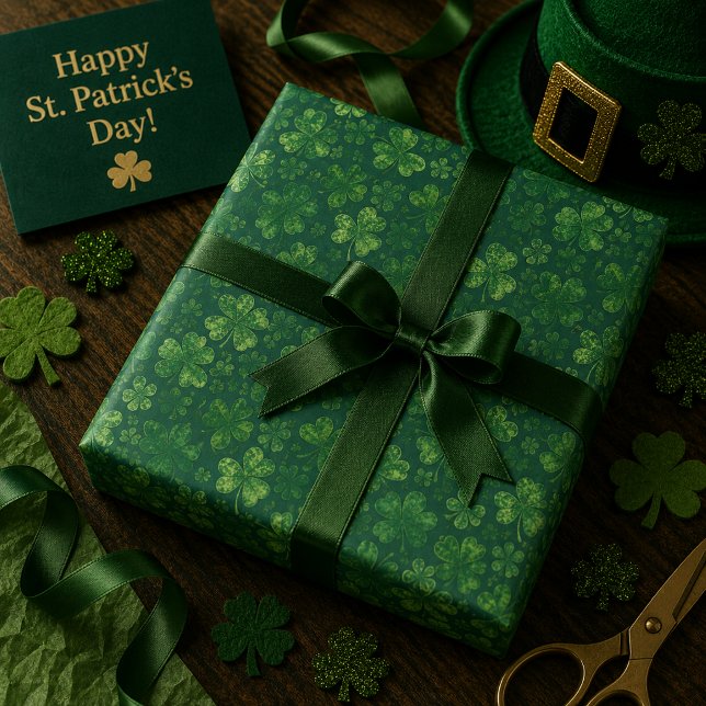 Shamrock Rain Tissue Paper (Creator Uploaded)