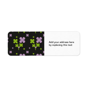 Shamrock Return Address Label