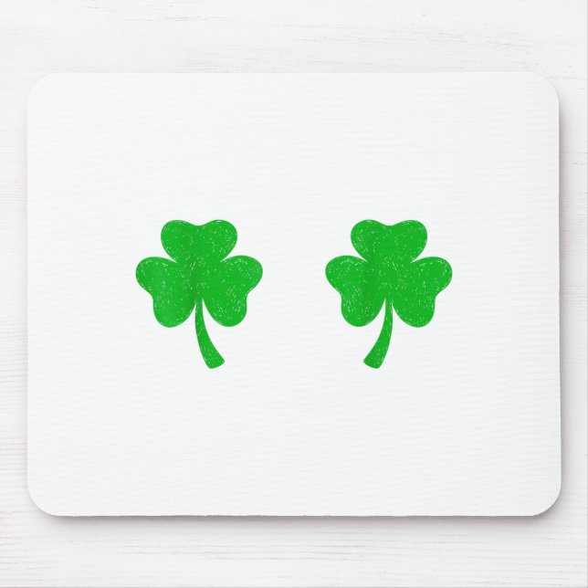 Shamrock S Shirt Irish Ies St Patricks Day  Mouse Mat (Front)