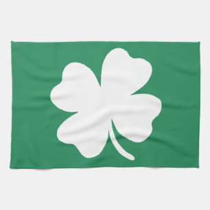 Shamrock  Saint Patricks Day Ireland Tea Towel