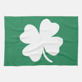 Shamrock  Saint Patricks Day Ireland Tea Towel