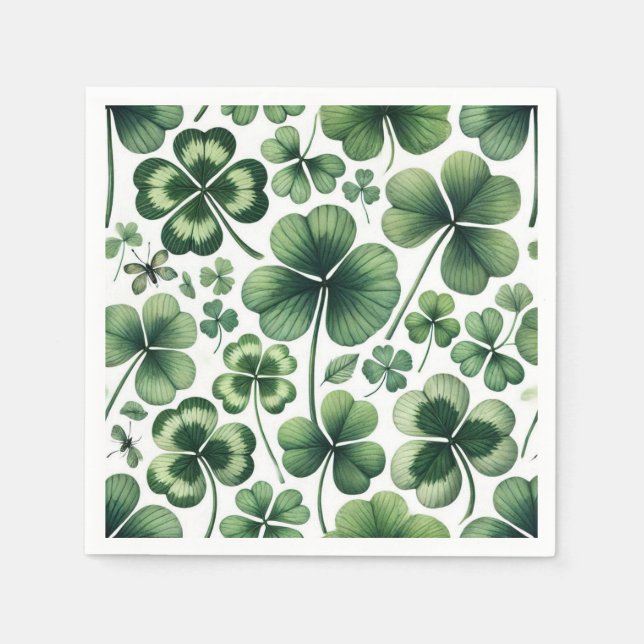 Shamrock Shuffle Napkin (Front)