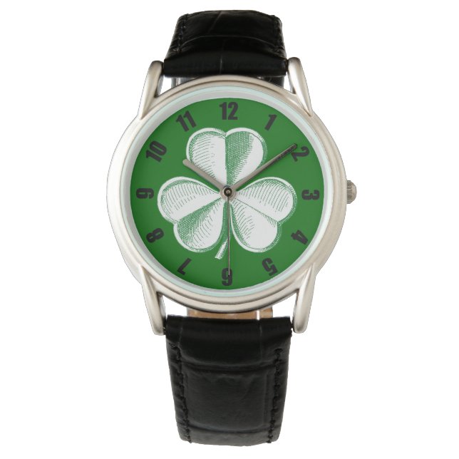 Shamrock Sketch Watch (Front)