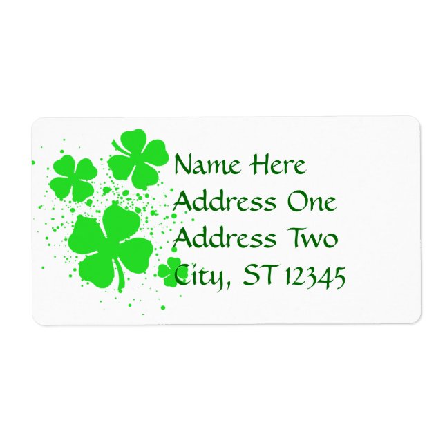 Shamrock Spatter (Front)