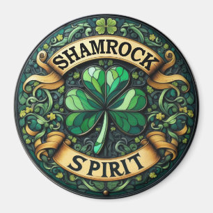 Shamrock Spirit Magnet