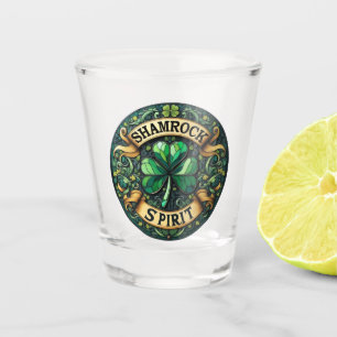 Shamrock Spirit Shot Glass