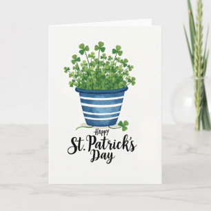 Shamrock Springtime Card