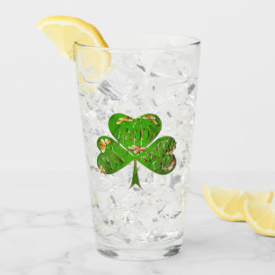 Shamrock St. Patrick's Day Glass