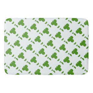 Shamrock St. Patrick's Day Holiday Bath Mat