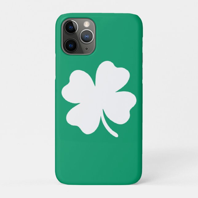 Shamrock St Patricks Day Ireland Case-Mate iPhone Case (Back)