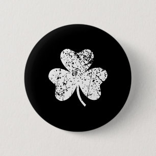 Shamrock St. Patricks Day Ireland Pride Irish Gree 6 Cm Round Badge
