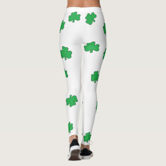 Shamrock St. Patrick's Day Yoga Pants Leggings