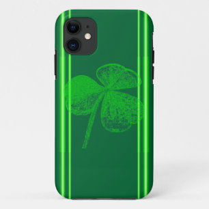 Shamrock Stamp by Kenneth Yoncich iPhone 11 Case
