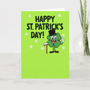 Shamrock Stars Happy Card