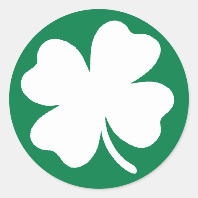 Shamrock Sticker (Front)