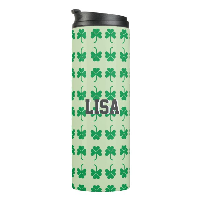 Shamrock Thermal Tumbler (Rotated Right)