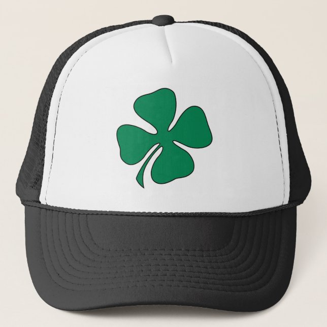 shamrock trucker hat (Front)